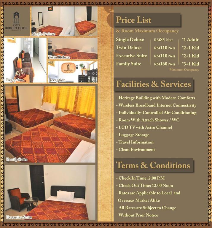 Old Budget Hotel George Town Esterno foto
